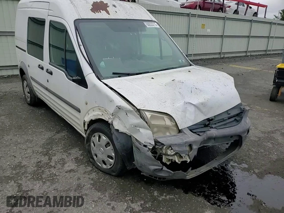2013 Ford Transit Connect XL with VIN NM0LS7AN3DT158683, listed as a Copart auction lot 60033215 with 264,522 mi miles and Salvage title. Bid and sale history available at DreamBid. Image 14.