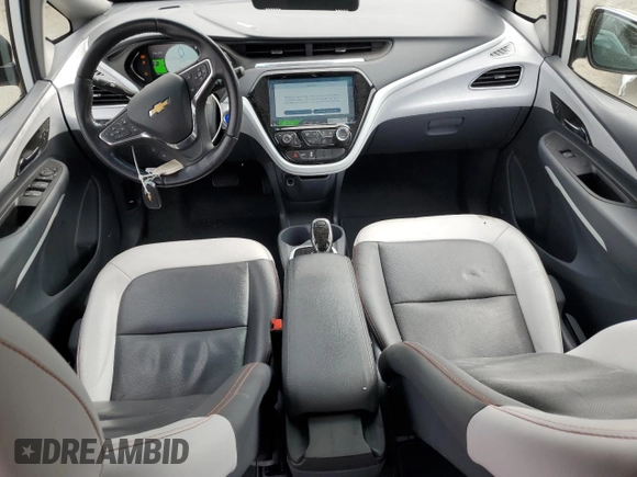 2021 Chevrolet Bolt EV Premier with VIN 1G1FZ6S04M4106586, listed as a Copart auction lot 54701745 with 72,686 mi miles and Salvage title. Bid and sale history available at DreamBid. Image 8.