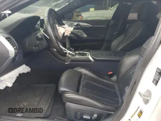 2020 BMW 8 Series M850i with VIN WBAGV8C03LBP48760, listed as a Copart auction lot 73453334 with 0 mi miles and Salvage Title. Bid and sale history available at carsss.com. Image 7.