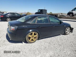 2003 Audi A4 1.8T with VIN WAULC68E63A270045, listed as a Copart auction lot 73395864 with 203,164 mi miles and Salvage Title. Bid and sale history available at carsss.com. Image 3.