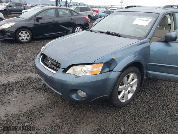 2006 Subaru Legacy Wagon Outback 2.5i Ltd with VIN 4S4BP62C667338416, listed as a IAAI auction lot 41155200 with 151,415 mi miles. Bid and sale history available at carsss.com. Image 12.