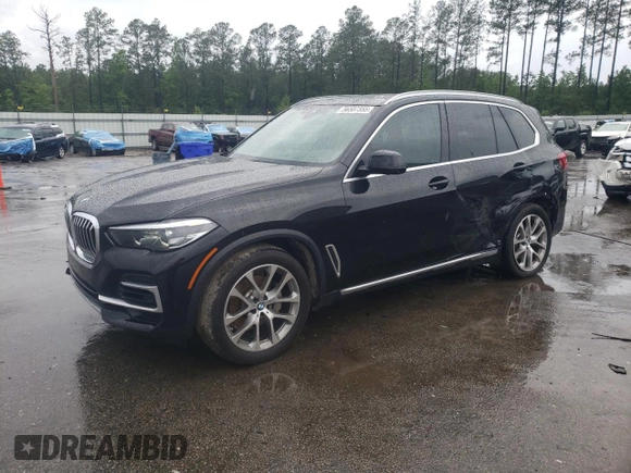 2022 BMW X5 xDrive40i with VIN 5UXCR6C06N9L83039, listed as a Copart auction lot 57109185 with 30,690 mi miles and Clean title. Bid and sale history available at DreamBid. Image 1.