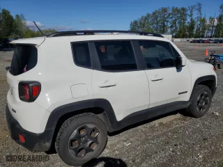 2017 Jeep Renegade Altitude with VIN ZACCJBBH2HPF02734, listed as a Copart auction lot 54343185 with 102,749 mi miles and Clean Title. Bid and sale history available at carsss.com. Image 3.