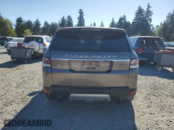 2016 Land Rover Range Rover Sport HSE with VIN SALWR2VF1GA559210, listed as a Copart auction lot 55661795 with 78,227 mi miles and Clean Title. Bid and sale history available at DreamBid. Image 6.