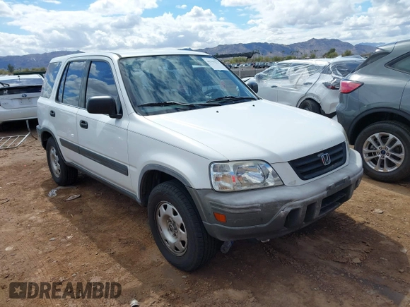 1999 Honda CR-V LX with VIN JHLRD1845XC030860, listed as a IAAI auction lot 41793227 with 297,724 mi miles. Bid and sale history available at carsss.com. Image 1.