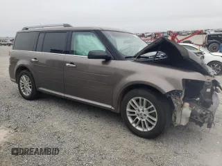2019 Ford Flex SEL with VIN 2FMGK5C81KBA10332, listed as a Copart auction lot 76358444 with 132,371 mi miles and Salvage Title. Bid and sale history available at carsss.com. Image 4.