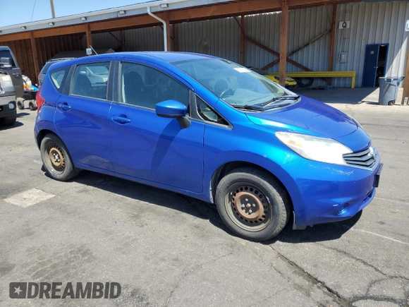 2015 Nissan Note S with VIN 3N1CE2CP8FL403239, listed as a Copart auction lot 63317005 with 151,924 mi miles and Clean title. Bid and sale history available at DreamBid. Image 4.