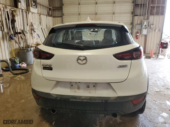 2019 Mazda CX-3 Grand Touring with VIN JM1DKDD73K0424317, listed as a Copart auction lot 55127294 with 66,200 mi miles and Salvage Title. Bid and sale history available at carsss.com. Image 6.