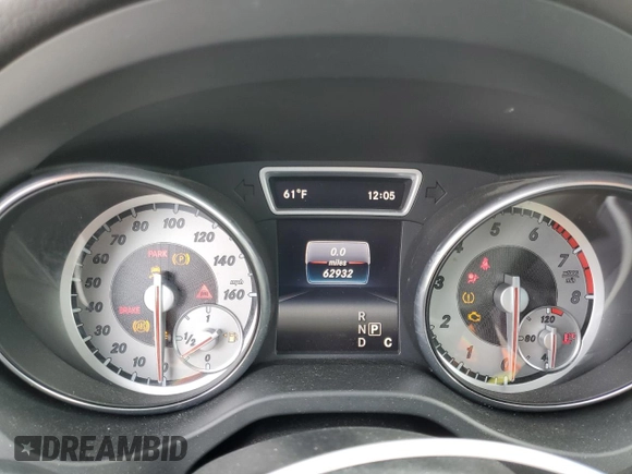2016 Mercedes-Benz CLA with VIN WDDSJ4EB1GN325072, listed as a Copart auction lot 39550073 with 62,932 mi miles. Bid and sale history available at carsss.com. Image 9.