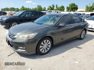 2015 Honda Accord EX-L with VIN 1HGCR2F86FA005509, listed as a Copart auction lot 63659515 with 139,745 mi miles and Salvage title. Bid and sale history available at DreamBid. Image 1.