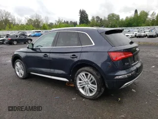 2018 Audi Q5 Prestige with VIN WA1CNAFYXJ2152689, listed as a Copart auction lot 55148625 with 49,501 mi miles and Salvage title. Bid and sale history available at DreamBid. Image 2.