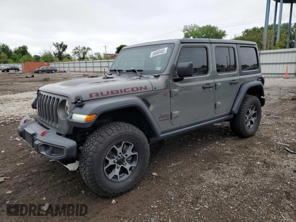 2019 Jeep Wrangler Unlimited Rubicon с VIN 1C4HJXFN0KW522915, выставлен на аукционе Copart как лот 56660465 с пробегом 58 069 миль миль и Чистый • Clean title. История ставок и продаж доступна на DreamBid. Изображение 1.