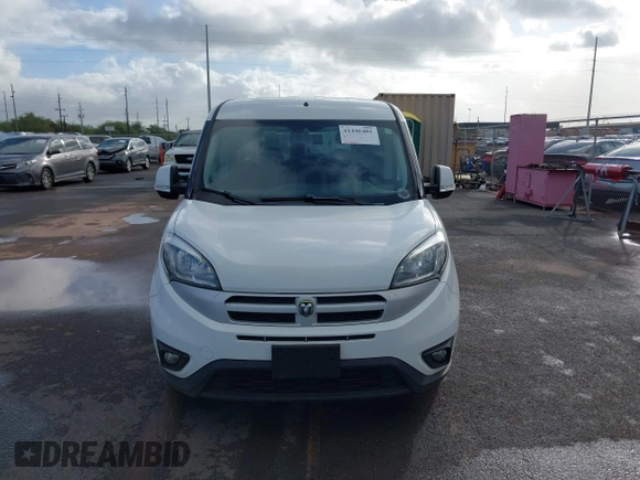 2018 Ram ProMaster City Cargo Van Tradesman SLT with VIN ZFBERFBB2J6K01610, listed as a IAAI auction lot 41446401 with 64,880 mi miles. Bid and sale history available at carsss.com. Image 12.