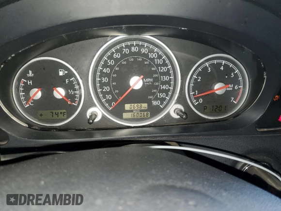 2005 Chrysler Crossfire Limited z VIN 1C3AN65L95X049339, wystawiony jako Copart lot #56718605 z przebiegiem 160 068 mil mil oraz Szkoda całkowita • Salvage title. Historia ofert i sprzedaży dostępna na DreamBid. Obrazek 9.