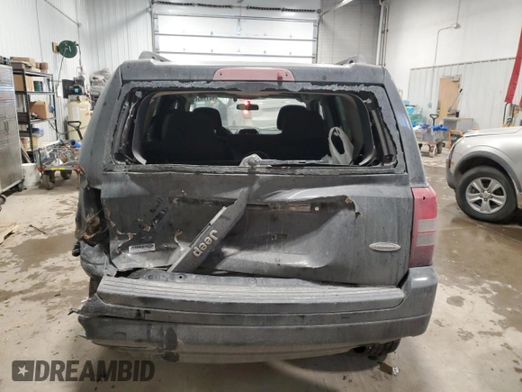 2013 Jeep Patriot Latitude with VIN 1C4NJPFB4DD255625, listed as a Copart auction lot 45114545 with 174,760 mi miles and Salvage Title. Bid and sale history available at carsss.com. Image 6.