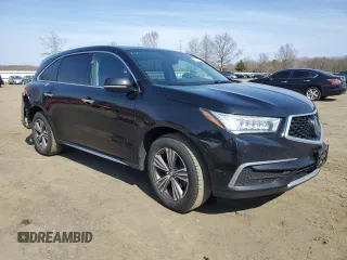 2019 Acura MDX with VIN 5J8YD4H35KL031695, listed as a Copart auction lot 47382045 with 105,456 mi miles and Salvage Title. Bid and sale history available at carsss.com. Image 4.