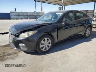 2014 Mazda 3 i Sport with VIN JM1BM1U72E1197393, listed as a Copart auction lot 53388605 with 132,735 mi miles and Salvage title. Bid and sale history available at DreamBid. Image 1.