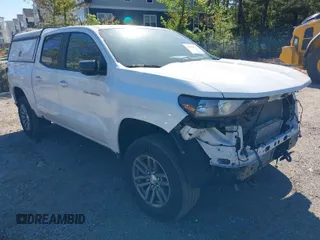 2023 Chevrolet Colorado 4WD LT z VIN 1GCGTCEC6P1158163, wystawiony jako IAAI lot #41982753 z przebiegiem 16 335 mil mil oraz . Historia ofert i sprzedaży dostępna na DreamBid. Obrazek 1.