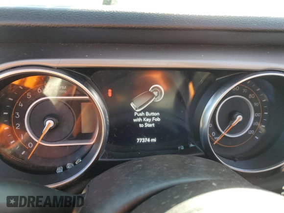 2019 Jeep Wrangler Unlimited Sport Altitude with VIN 1C4HJXDG9KW556159, listed as a Copart auction lot 49736915 with 77,374 mi miles and Salvage title. Bid and sale history available at DreamBid. Image 9.