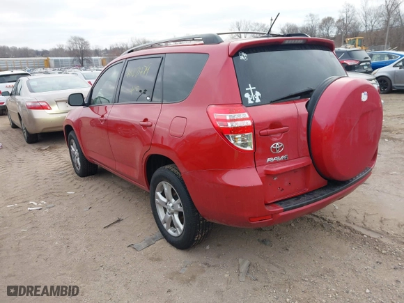 2012 Toyota RAV4 with VIN 2T3ZF4DV0CW152606, listed as a IAAI auction lot 41128479 with 3,102,023 mi miles. Bid and sale history available at carsss.com. Image 3.