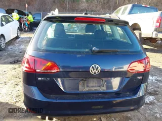 2016 Volkswagen Golf SportWagen TSI S with VIN 3VWC17AU6GM507297, listed as a IAAI auction lot 41185896 with 44,452 mi miles. Bid and sale history available at carsss.com. Image 16.