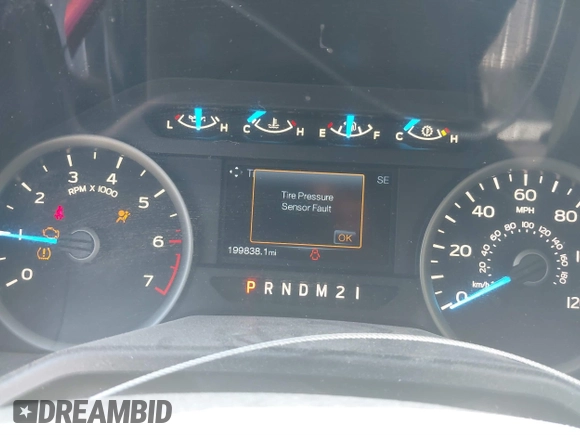 2016 Ford F-150 XL with VIN 1FTEW1CF9GFA17977, listed as a IAAI auction lot 41769780 with 199,838 mi miles and . Bid and sale history available at DreamBid. Image 7.