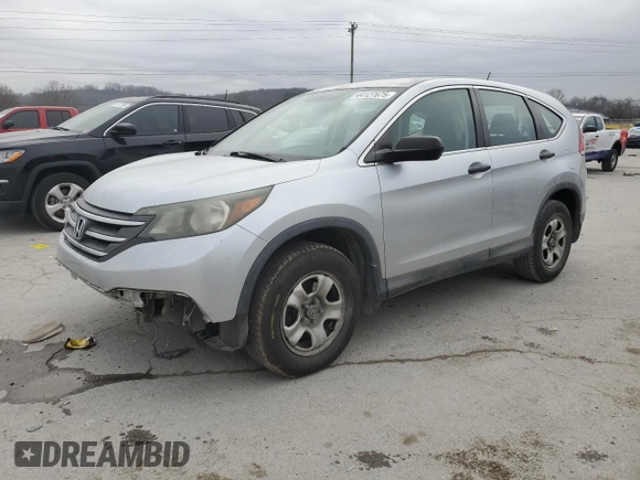 2013 Honda CR-V LX with VIN 2HKRM3H3XDH518735, listed as a Copart auction lot 44127675 with 194,593 mi miles and Clean Title. Bid and sale history available at carsss.com. Image 1.