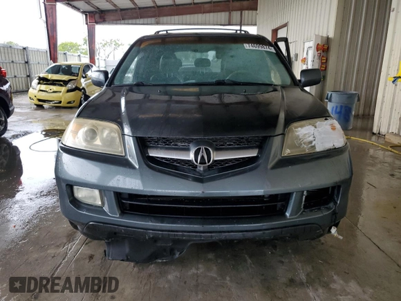 2006 Acura MDX with VIN 2HNYD18276H542200, listed as a Copart auction lot 74699874 with 0 mi miles and Non Repairable. Bid and sale history available at carsss.com. Image 5.