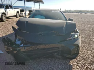 2025 Toyota Camry LE with VIN 4T1DAACK0SU076293, listed as a Copart auction lot 87006194 with 1,607 mi miles and Salvage Title. Bid and sale history available at carsss.com. Image 5.