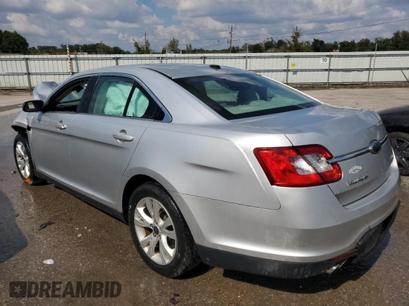 2011 Ford Taurus SEL with VIN 1FAHP2EW3BG188438, listed as a Copart auction lot 75275154 with Not Provided miles and Salvage Title. Bid and sale history available at DreamBid. Image 2.