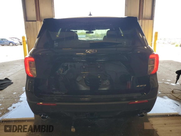 2022 Ford Explorer ST-Line z VIN 1FMSK8KHXNGA19797, wystawiony jako Copart lot #54931965 z przebiegiem 24 802 mil mil oraz Szkoda całkowita • Salvage title. Historia ofert i sprzedaży dostępna na DreamBid. Obrazek 6.