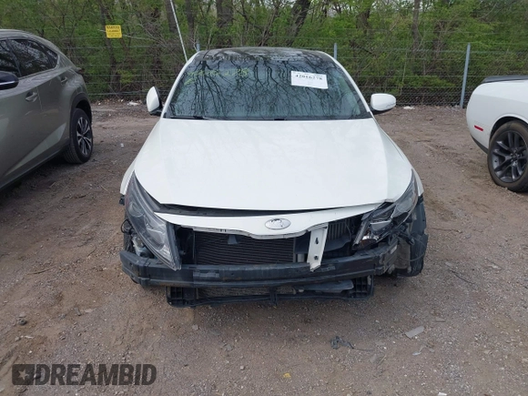 2014 Kia Optima SXL Turbo with VIN 5XXGR4A62EG265846, listed as a IAAI auction lot 42016278 with 168,805 mi miles and . Bid and sale history available at DreamBid. Image 6.