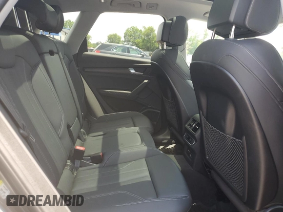 2023 Audi Q5 S line Premium Plus with VIN WA1E2AFY4P2081757, listed as a Copart auction lot 62160445 with 17,676 mi miles and Salvage title. Bid and sale history available at DreamBid. Image 11.