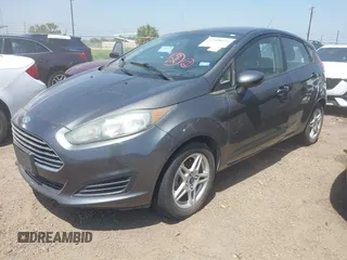 2018 Ford Fiesta SE with VIN 3FADP4EJ1JM115197, listed as a IAAI auction lot 41918656 with 43,488 mi miles. Bid and sale history available at carsss.com. Image 2.