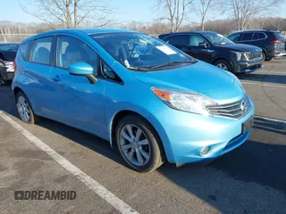 2015 Nissan Note SV with VIN 3N1CE2CP7FL375420, listed as a IAAI auction lot 41648943 with 84,974 mi miles and . Bid and sale history available at DreamBid. Image 1.