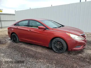 2011 Hyundai Sonata GLS with VIN 5NPEB4ACXBH167231, listed as a Copart auction lot 53170105 with 148,860 mi miles and Clean Title. Bid and sale history available at carsss.com. Image 4.