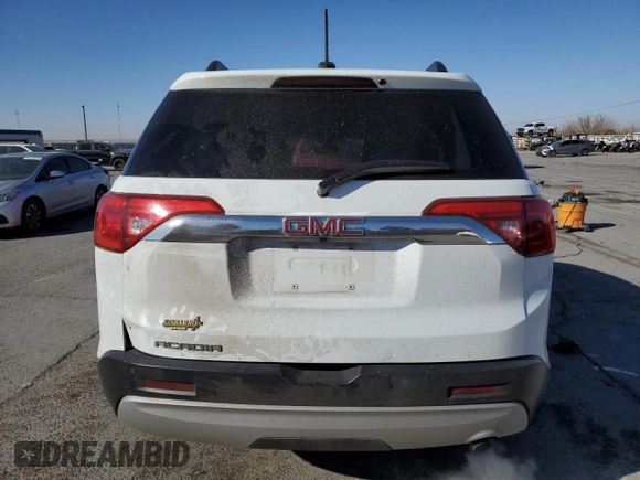 2018 GMC Acadia SLT with VIN 1GKKNMLA4JZ242698, listed as a Copart auction lot 89387345 with 62,513 mi miles and Salvage Title. Bid and sale history available at DreamBid. Image 6.