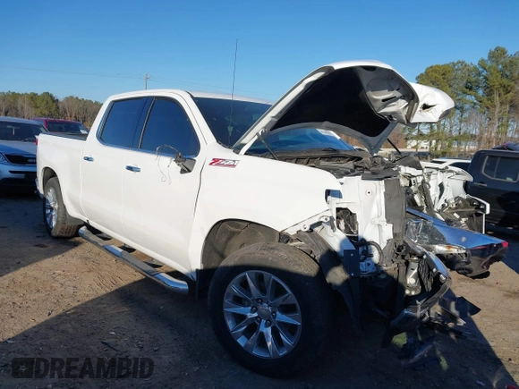2022 Chevrolet Silverado 1500 LTZ with VIN 3GCUYGET2NG211421, listed as a IAAI auction lot 41349563 with 78,940 mi miles and . Bid and sale history available at DreamBid. Image 1.