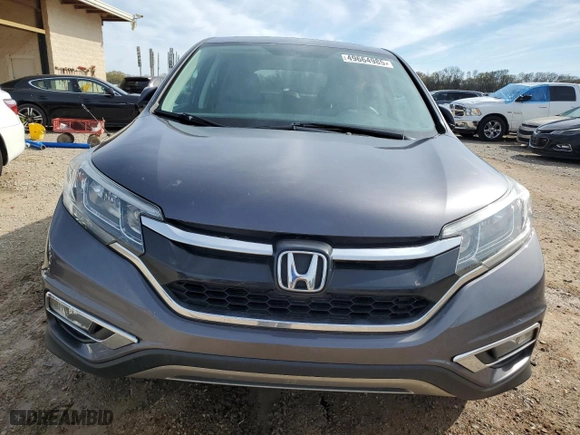 2015 Honda CR-V EX with VIN 2HKRM3H52FH526056, listed as a Copart auction lot 49664985 with 105,349 mi miles and Salvage Title. Bid and sale history available at carsss.com. Image 5.