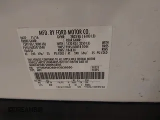 2017 Ford Explorer XLT with VIN 1FM5K8D89HGB36950, listed as a IAAI auction lot 41083427 with Not Provided miles and . Bid and sale history available at carsss.com. Image 9.