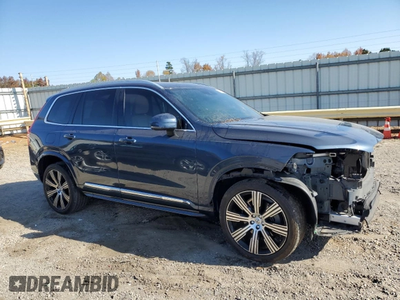 2020 Volvo XC90 Inscription with VIN YV4A22PL5L1593716, listed as a Copart auction lot 77547274 with 60,328 mi miles and Salvage Title. Bid and sale history available at carsss.com. Image 4.