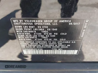 2018 Volkswagen Atlas SE с VIN 1V2KR2CA4JC519792, выставлен на аукционе IAAI как лот 42663715 с пробегом 124 682 миль миль и . История ставок и продаж доступна на DreamBid. Изображение 9.