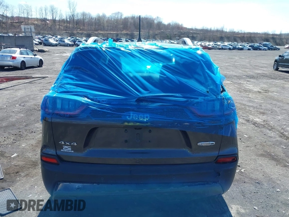 2020 Jeep Cherokee Altitude with VIN 1C4PJMLB3LD584911, listed as a IAAI auction lot 41921146 with 47,293 mi miles. Bid and sale history available at carsss.com. Image 16.