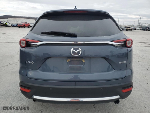 2021 Mazda CX-9 Grand Touring with VIN JM3TCADY9M0503873, listed as a Copart auction lot 81351763 with 0 mi miles and Non Repairable. Bid and sale history available at carsss.com. Image 6.