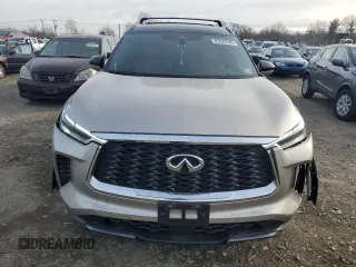 2023 Infiniti QX60 Autograph with VIN 5N1DL1HU1PC361702, listed as a Copart auction lot 87579185 with 23,864 mi miles and Salvage title. Bid and sale history available at DreamBid. Image 5.