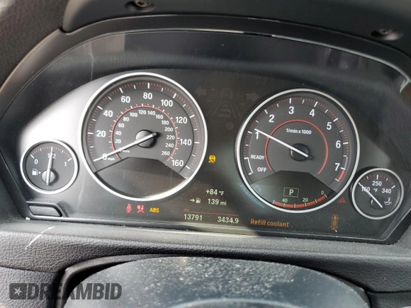 2019 BMW 4 Series 440i xDrive with VIN WBA4J7C51KBM75482, listed as a Copart auction lot 65958444 with 13,791 mi miles and Salvage Title. Bid and sale history available at carsss.com. Image 9.