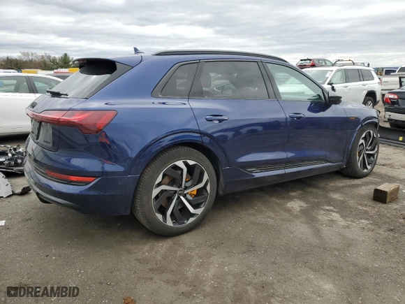 2022 Audi e-tron Chronos with VIN WA1VABGE8NB033561, listed as a Copart auction lot 45663084 with 6,748 mi miles. Bid and sale history available at carsss.com. Image 3.