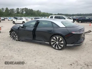 2022 Lucid Air Grand Touring z VIN 50EA1GBA9NA004271, wystawiony jako Copart lot #46615513 z przebiegiem Nie podano mil oraz Szkody całkowita. Historia ofert i sprzedaży dostępna na DreamBid. Obrazek 2.