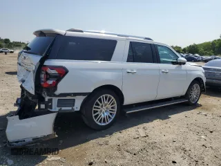2024 Ford Expedition Max Limited with VIN 1FMJK2A80REA32893, listed as a Copart auction lot 62493855 with 32,254 mi miles and Non repairable. Bid and sale history available at DreamBid. Image 3.