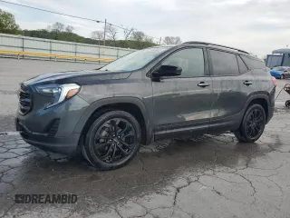 2019 GMC Terrain SLE with VIN 3GKALMEV8KL244030, listed as a Copart auction lot 53660025 with 142,220 mi miles and Salvage title. Bid and sale history available at DreamBid. Image 1.